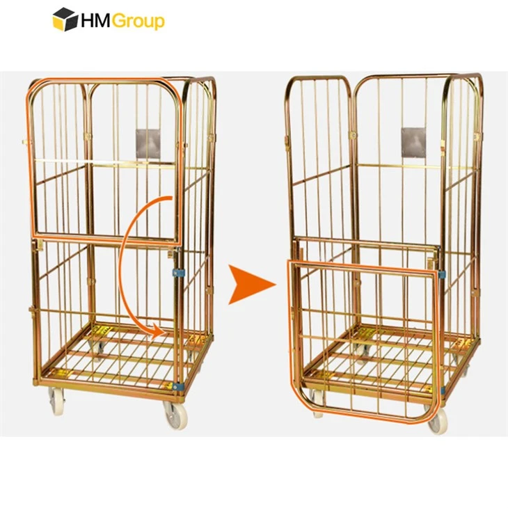 Nestable Laundry Trolley With Wheels