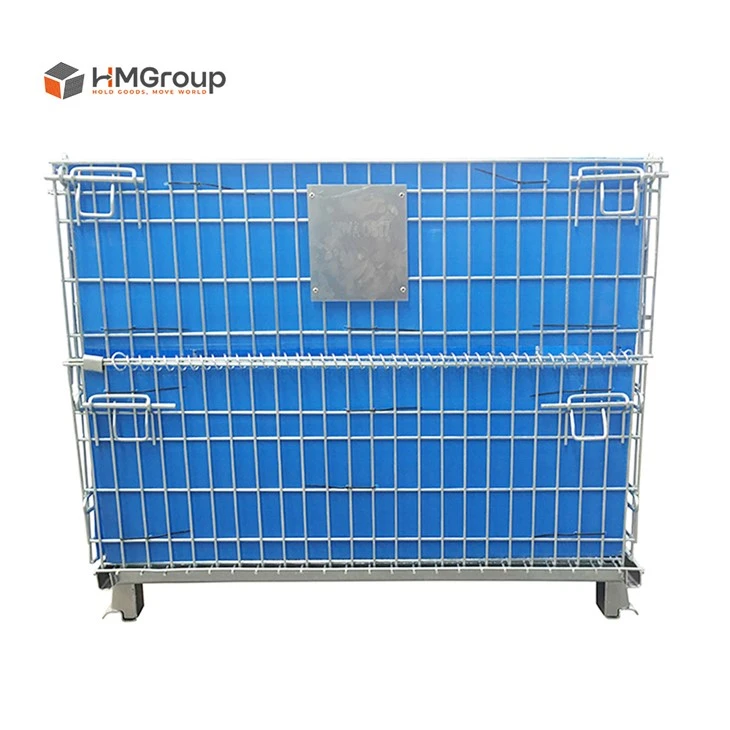 heavyduty rigid wire mesh container